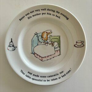 Wedgwood Beatrix Potter Peter Rabbit Plate